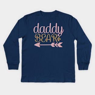 Daddy bear Kids Long Sleeve T-Shirt